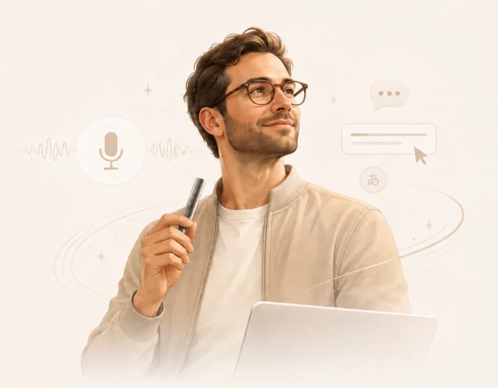 Speaking a note with a Mac open